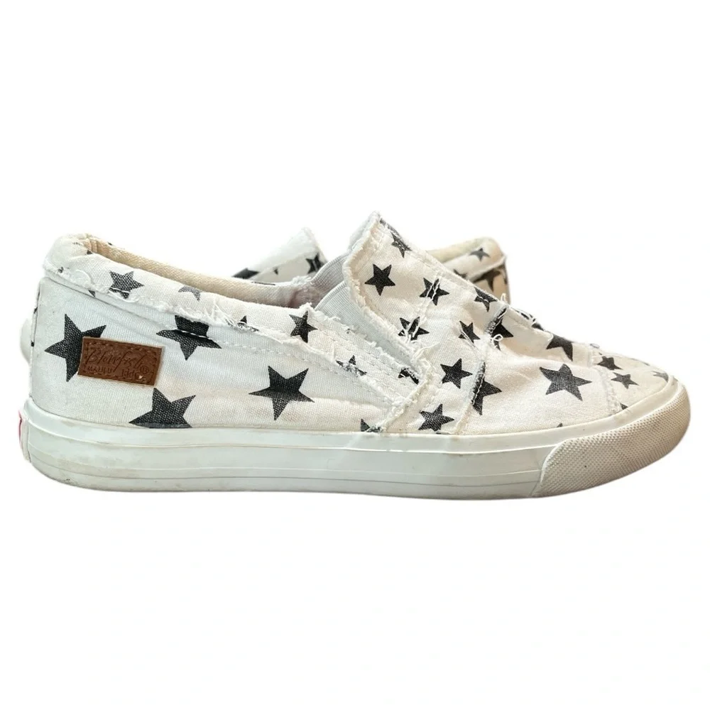 BLOWFISH MALIBU Kids Maddox Slip-on Sneaker Off White Galaxy Size 4.5 (Big Kids) - Picture 7 of 10